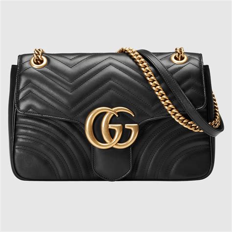 gucci marmont media|gucci marmont small black.